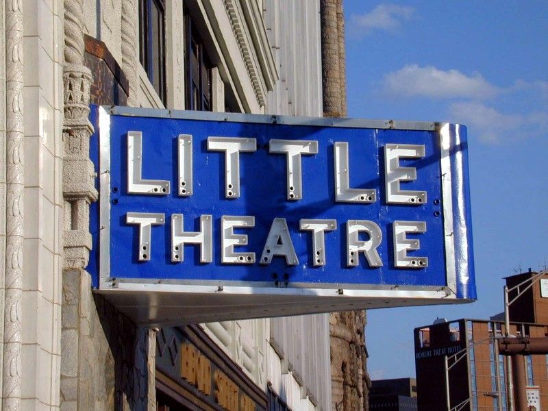 Marquee at Little Theatre